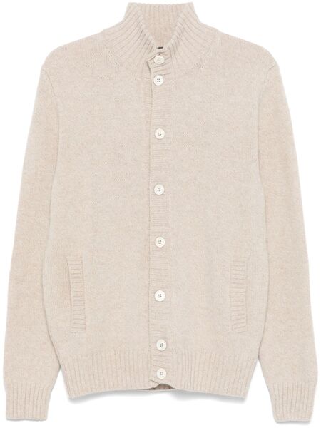  Zanone Wool Cardigan - Neutrals 