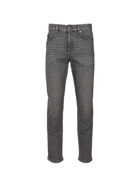  Zegna Belt-loop Pocket Jeans - Grey 
