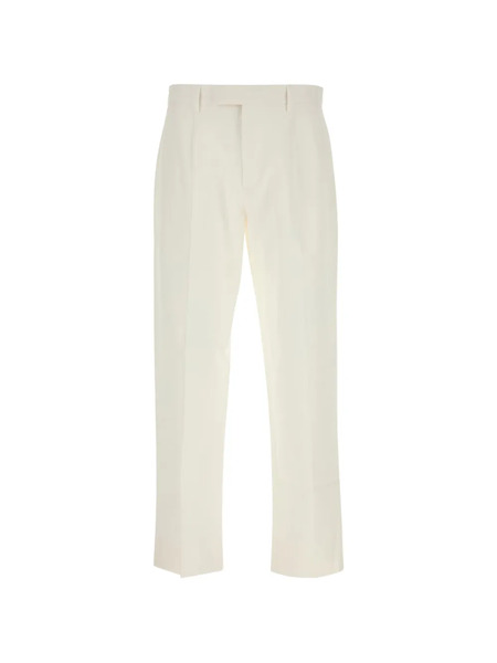  Zegna Belt-loops Trousers - White 