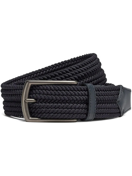  Zegna Braided Canvas Belt - Blue 