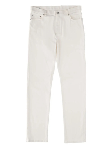  Zegna Button-fastening Jeans - White 