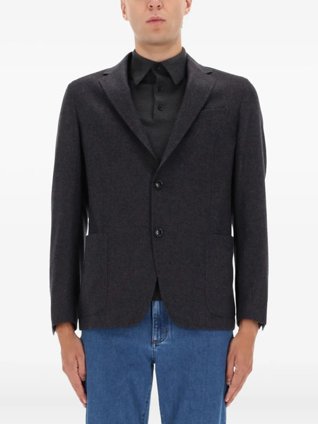  Zegna Buttoned Jacket - Grey 