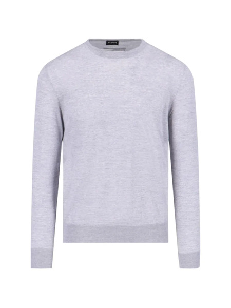  Zegna Crew-neck Sweater - Grey 