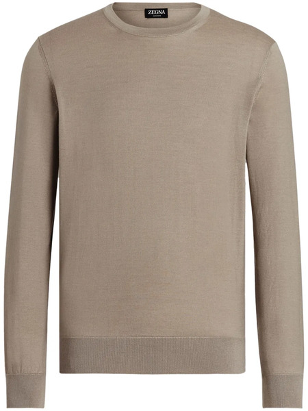  Zegna Crew-neck Sweater - Neutrals 