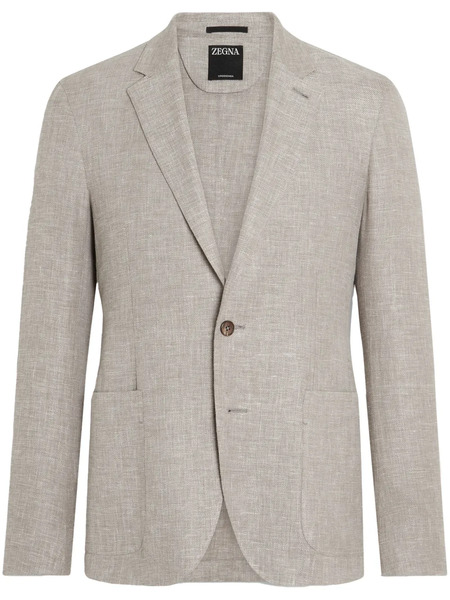  Zegna Crossover Blazer - Brown 
