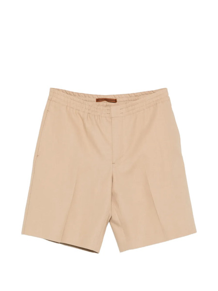  Zegna Elasticated Shorts - Neutrals 