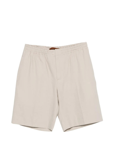  Zegna Elasticated Shorts - Neutrals 