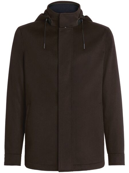  Zegna Elements Cima Jacket - Brown 