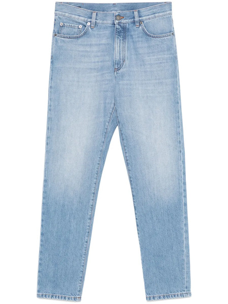  Zegna Logo-patch Jeans - Blue 