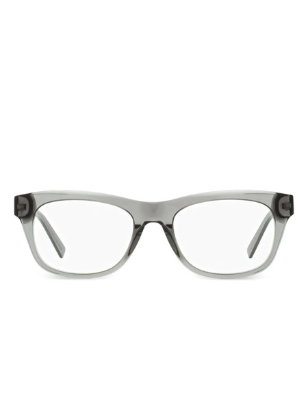  Zegna Rectangular Glasses - Grey 