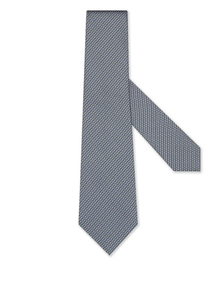  Zegna Silk Tie - Blue 
