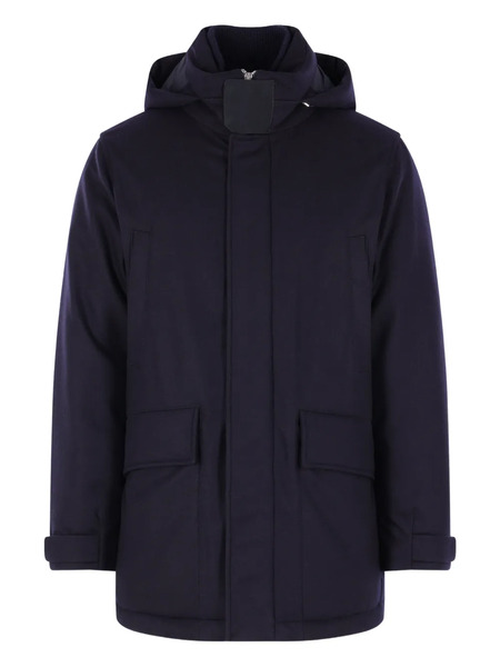  Zegna Single-breasted Coat - Blue 