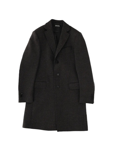  Zegna Single-breasted Coat - Brown 