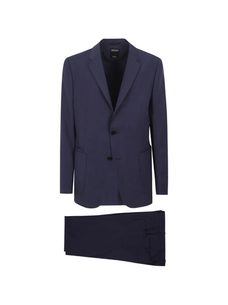  Zegna Single-breasted Suit - Blue 