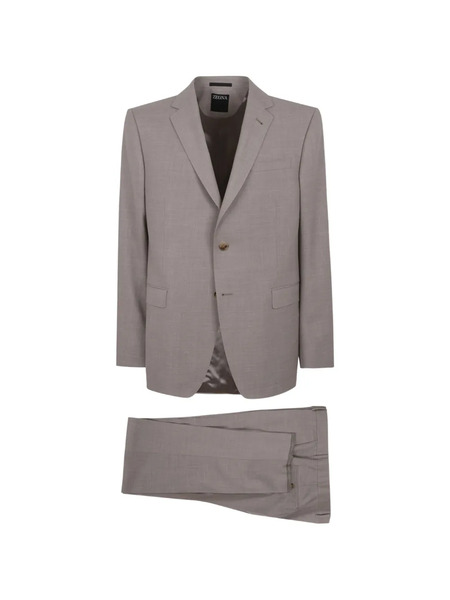  Zegna Single-breasted Suit - Brown 
