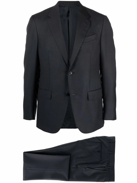  Zegna Single-breasted Two-piece Suit - Black 