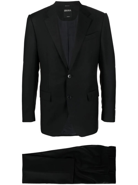  Zegna Trofeo™ Wool Single-breasted Suit - Black 
