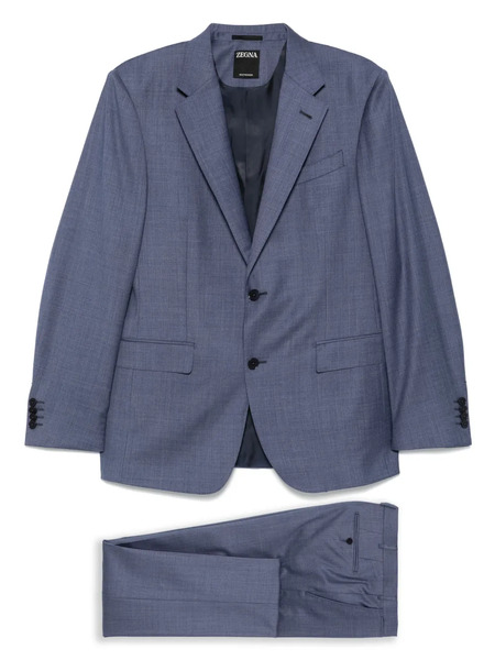  Zegna Wool Suit - Blue 