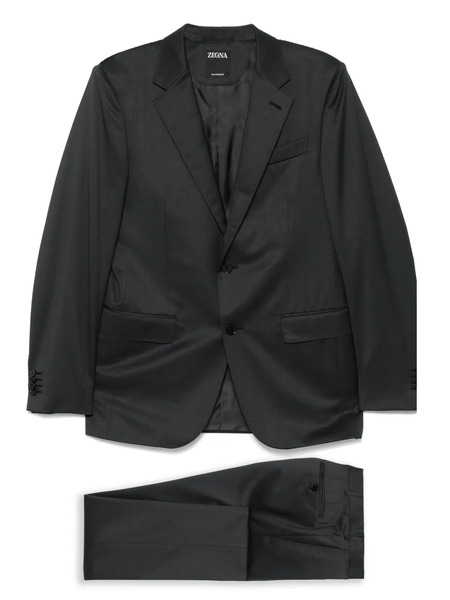  Zegna Wool Suit - Grey 