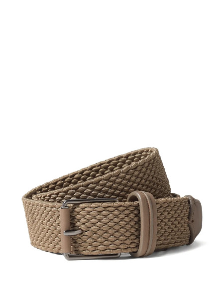  Zegna Woven Belt - Neutrals 