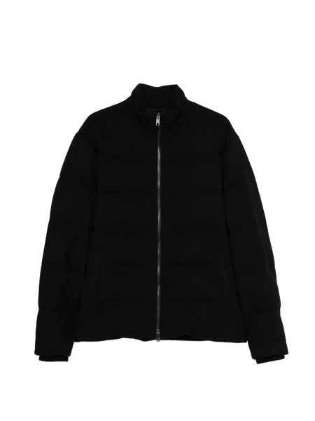  Zegna Zip-up Quilted Jacket - Black 