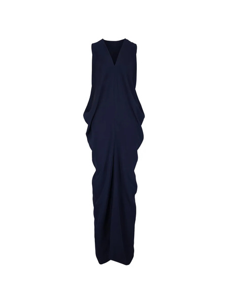  Zero + Maria Cornejo Draped Maxi Dress - Blue 