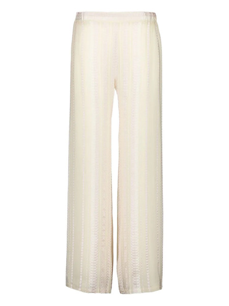  Zeus+dione Textured Trousers - Neutrals 