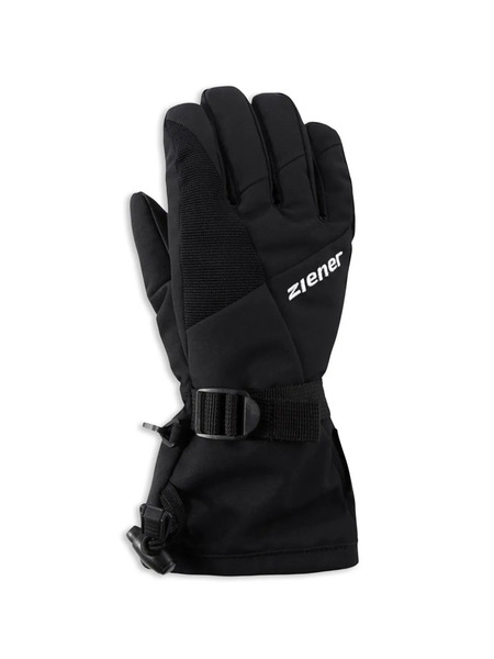  Ziener Strap Gloves - Black 