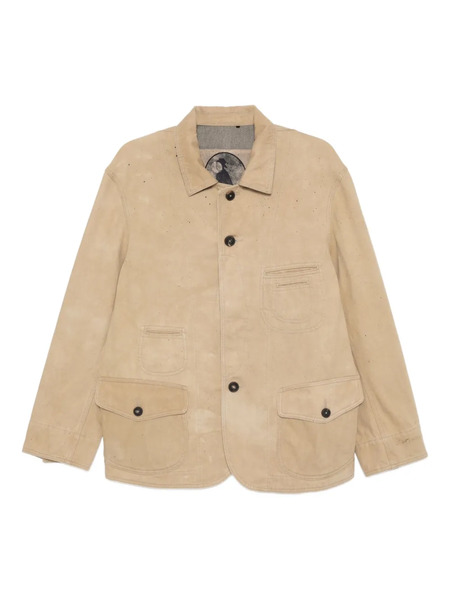  Ziggy Chen Cotton Denim Jacket - Yellow 