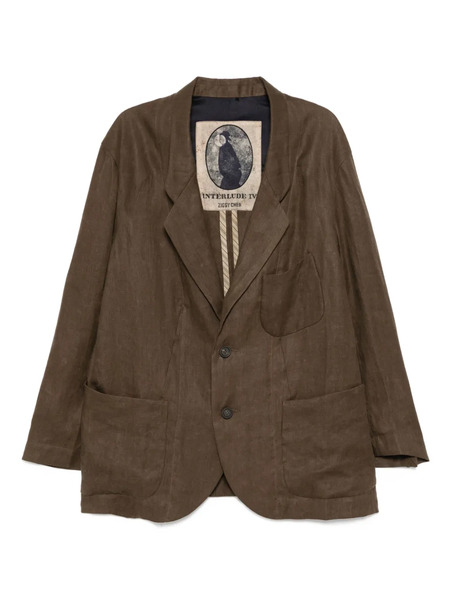  Ziggy Chen Cotton Jacket - Brown 