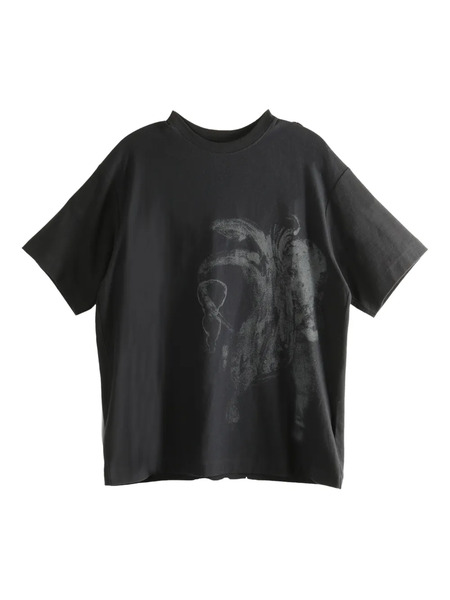  Ziggy Chen Digital Print T-shirt - Black 