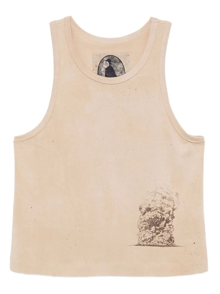  Ziggy Chen Graphic-print Vest - Neutrals 