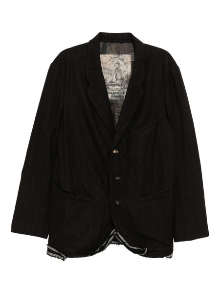  Ziggy Chen Single-breasted Blazer - Brown 