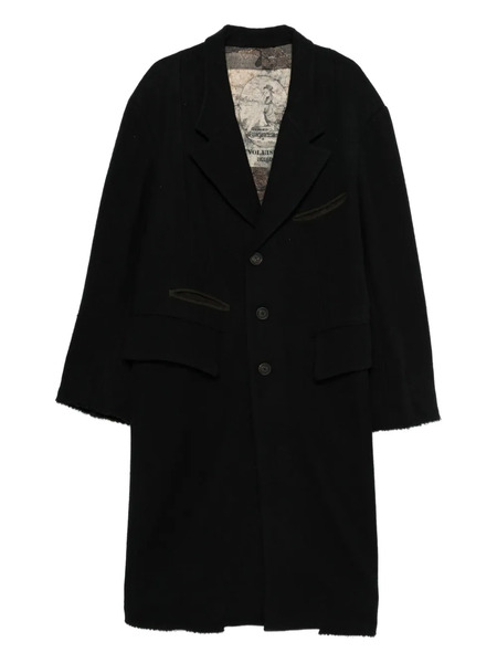  Ziggy Chen Single-breasted Coat - Black 