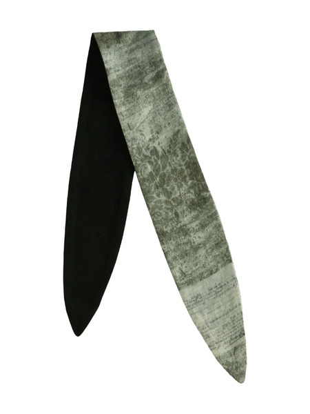  Ziggy Chen Wool Scarf - Green 