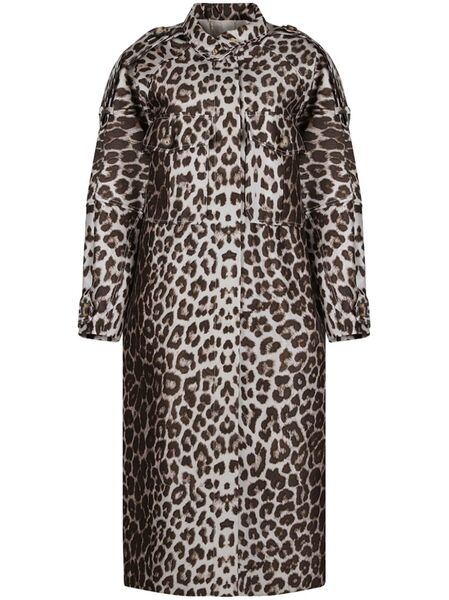  Zimmermann Animal Print Coat - Neutrals 