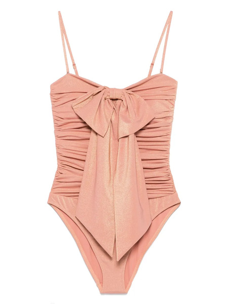  Zimmermann Bow-detailing Swimsuit - Neutrals 
