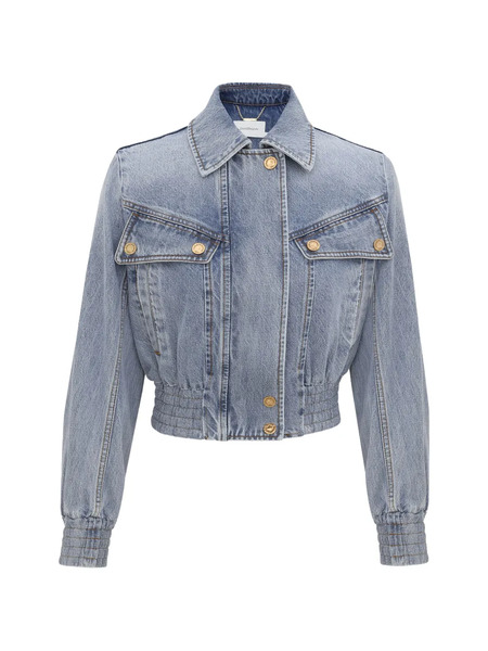  Zimmermann Chest-pocket Denim Jacket - Blue 