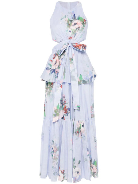  Zimmermann Everley Maxi Dress - Blue 