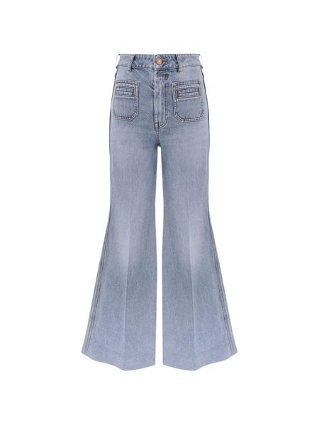  Zimmermann Flared Jeans - Blue 