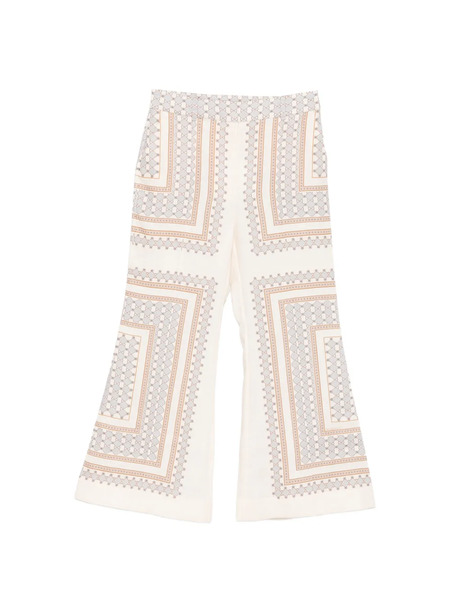 Zimmermann Geometric Patterned Trousers - Neutrals 