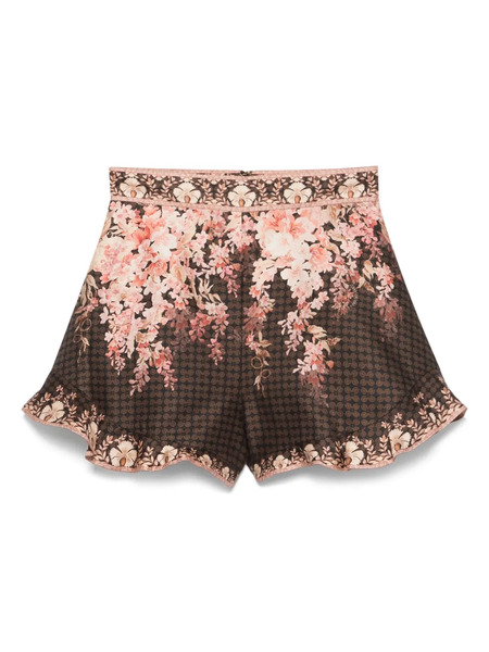  Zimmermann Illuminate Flutter Shorts - Black 