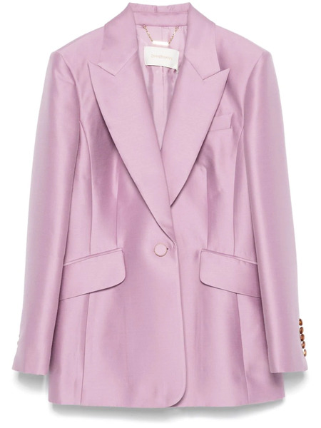  Zimmermann Illustration Blazer - Pink 