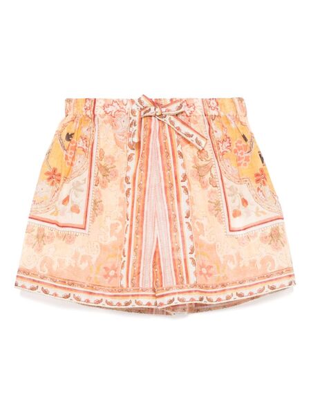  Zimmermann Kids Wylie Shorts - Neutrals 