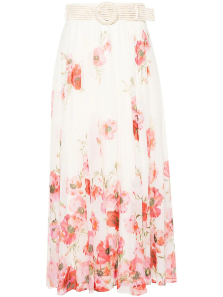  Zimmermann Lightburst Maxi Skirt - Neutrals 