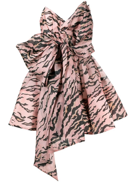  Zimmermann Matchmaker Oversize-bow Minidress - Pink 