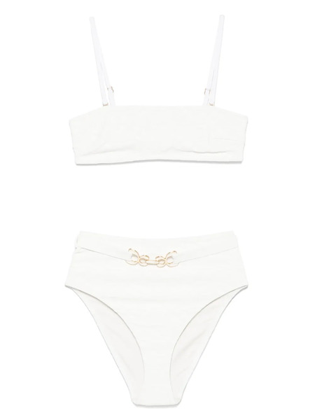  Zimmermann Maxine Bikini Set - White 