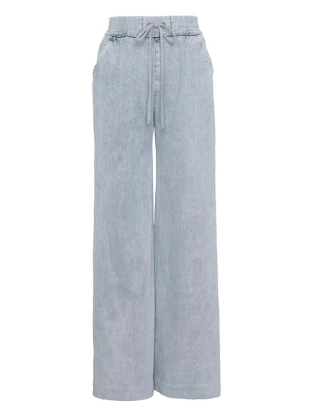  Zimmermann Rebellion Drawstring-snap Jeans - Blue 