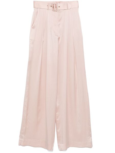  Zimmermann Silk Palazzo Pants - Neutrals 