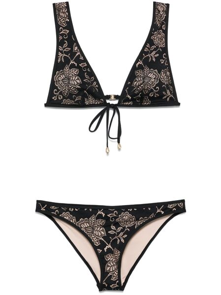  Zimmermann Tallow Lace Bikini - Black 